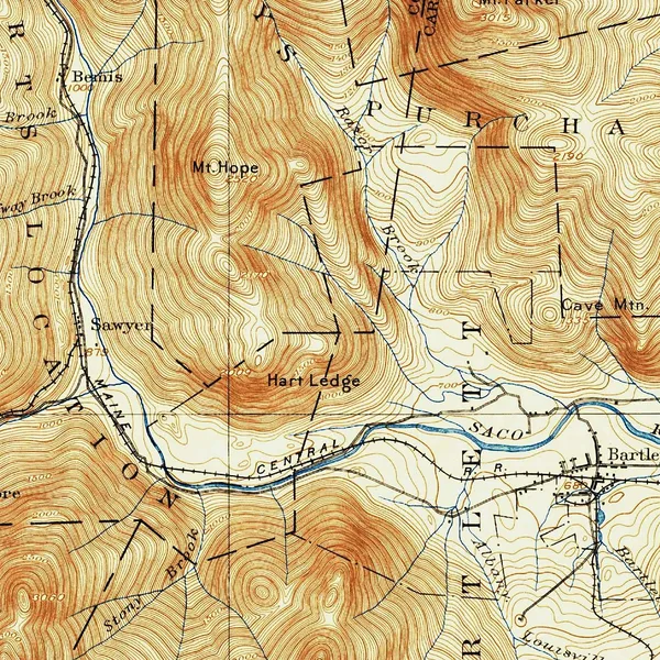Detail: Mount Jackson and the southern Presidentials