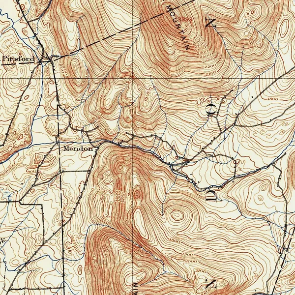 Detail: Rutland in the valley below